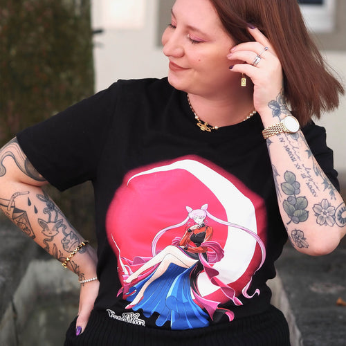 Produktbild Sailor Moon - Bright Moon T-shirt svart
