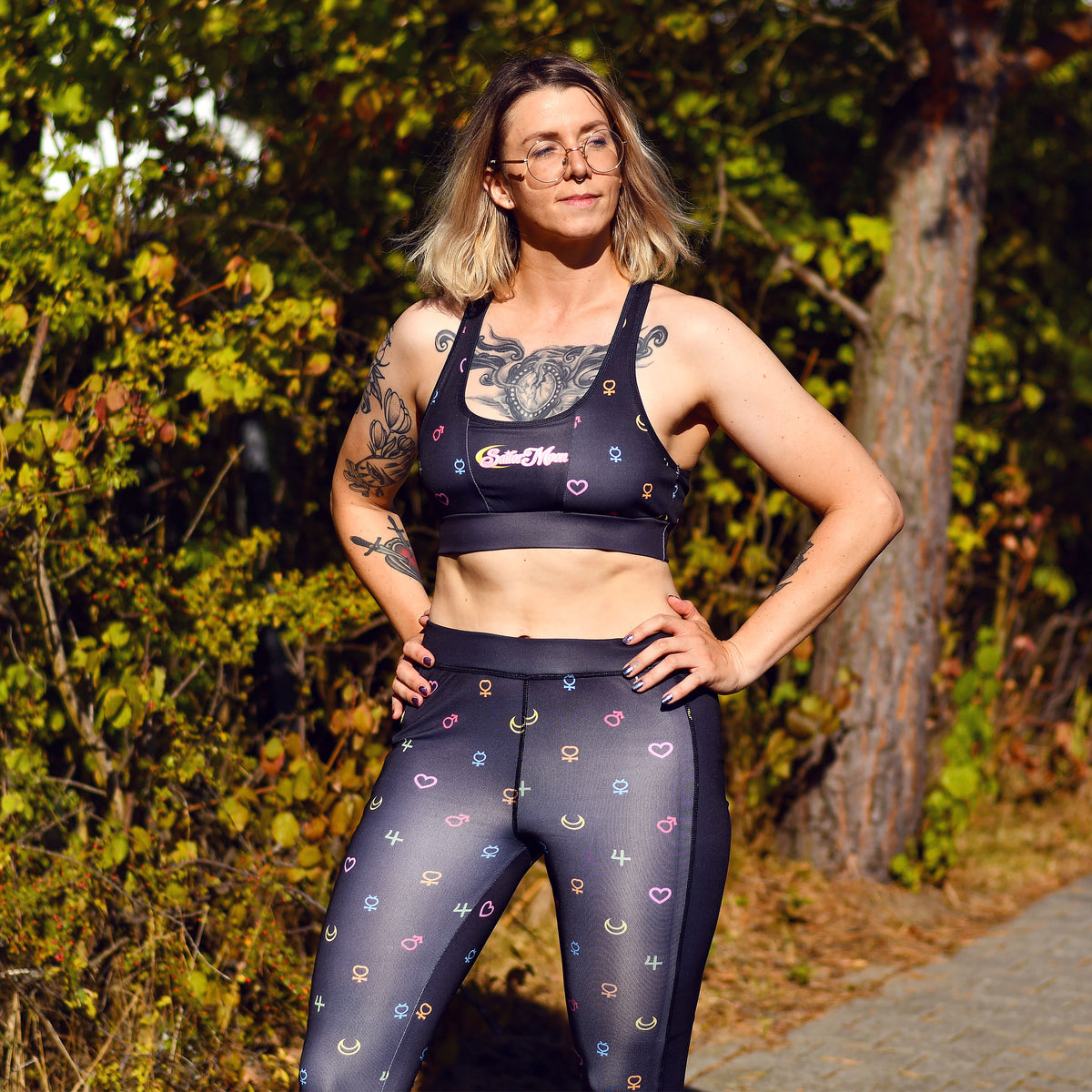 Produktbild Sailor Moon - Symbol Sport Set svart