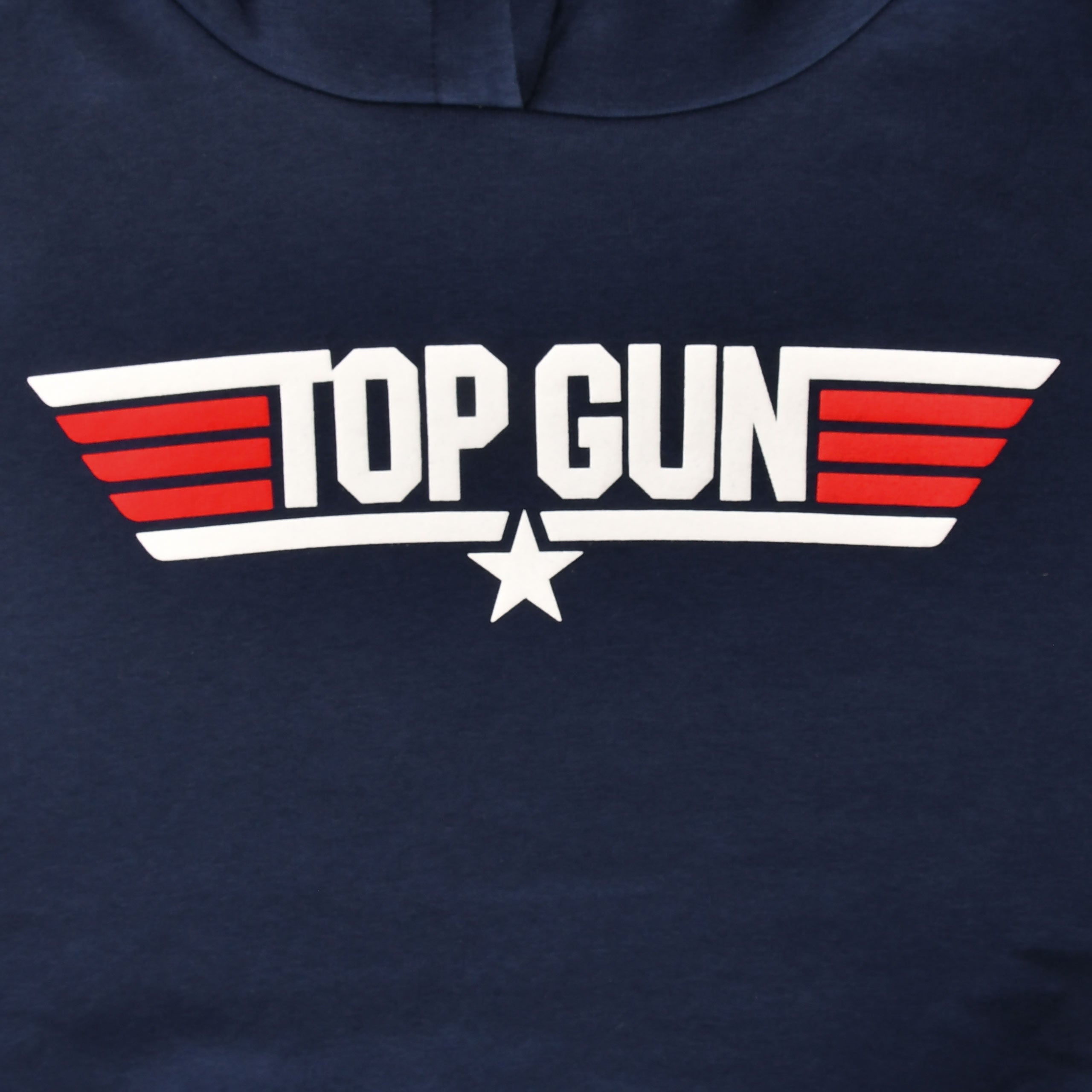 Produktbild Top Gun - Logo Huvtröja blå