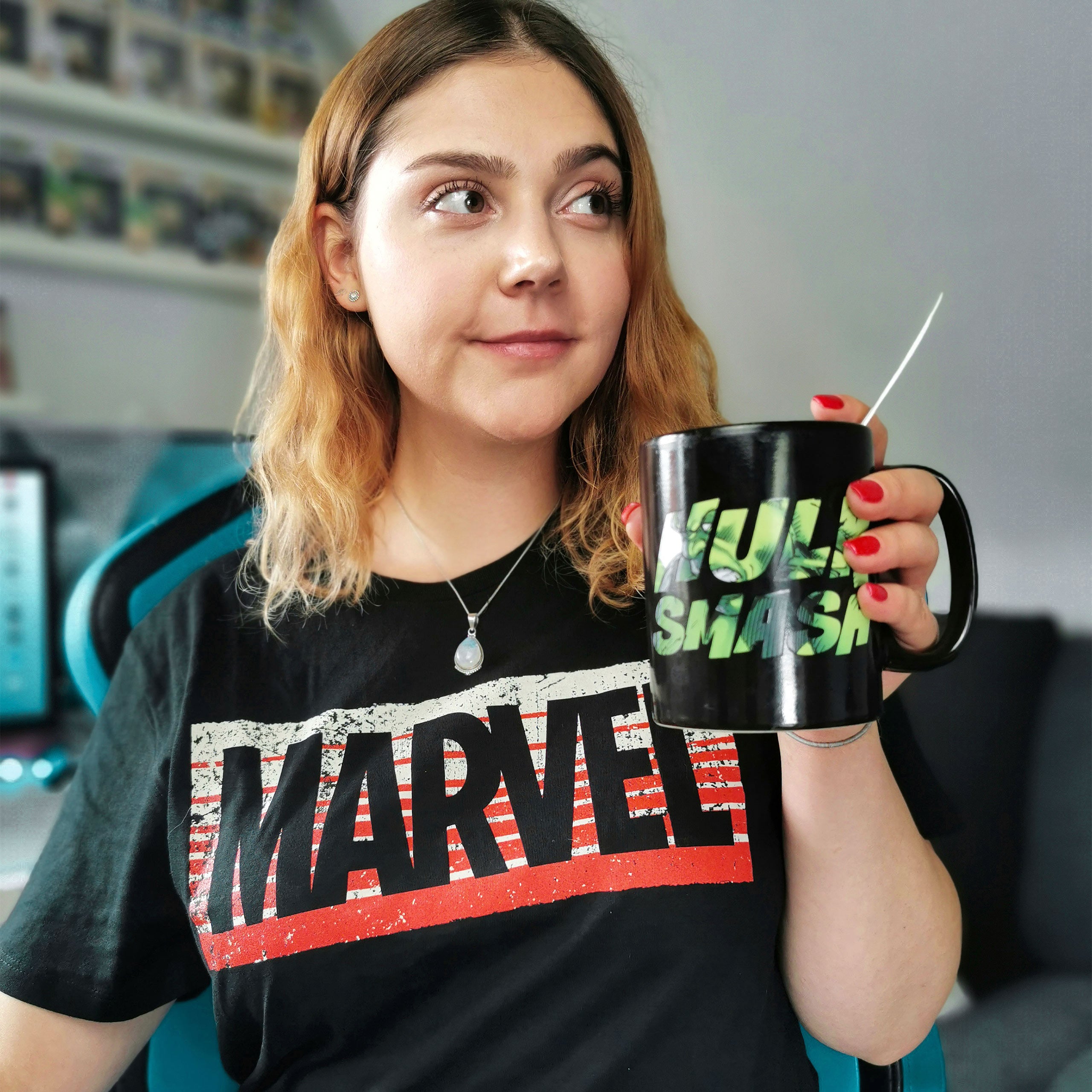 Produktbild Marvel - Guardians Logo T-shirt svart
