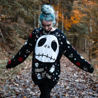 Produktbild Nightmare Before Christmas - Jack Skellington stickad tröja