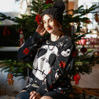 Produktbild Nightmare Before Christmas - Jack Skellington stickad tröja