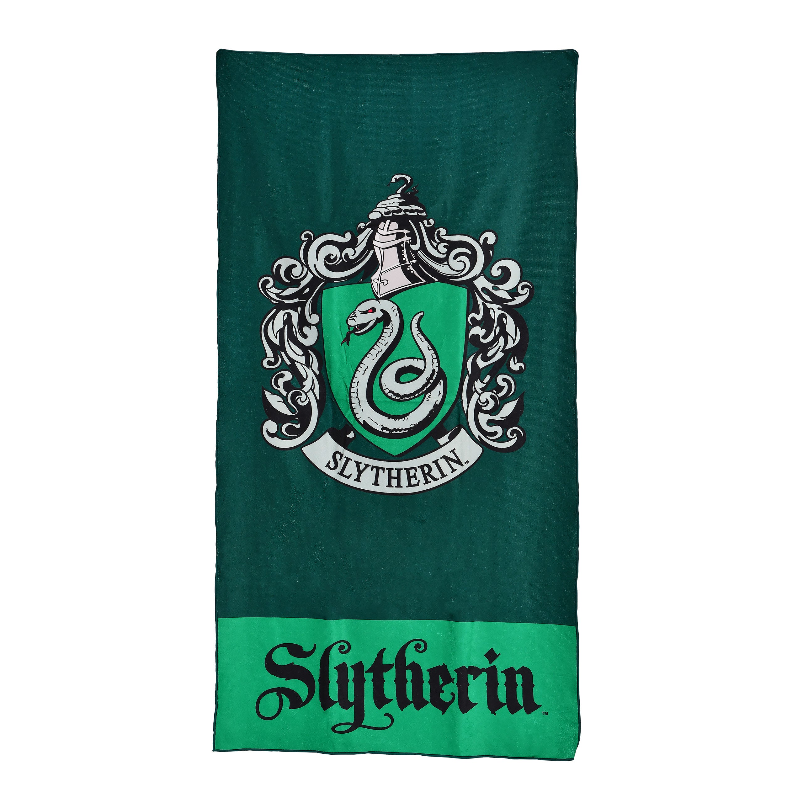 Produktbild Slytherin Emblem Badhandduk grön - Harry Potter