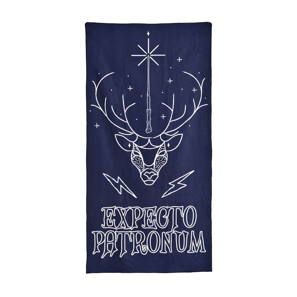 Produktbild Expecto Patronum badhandduk blå - Harry Potter