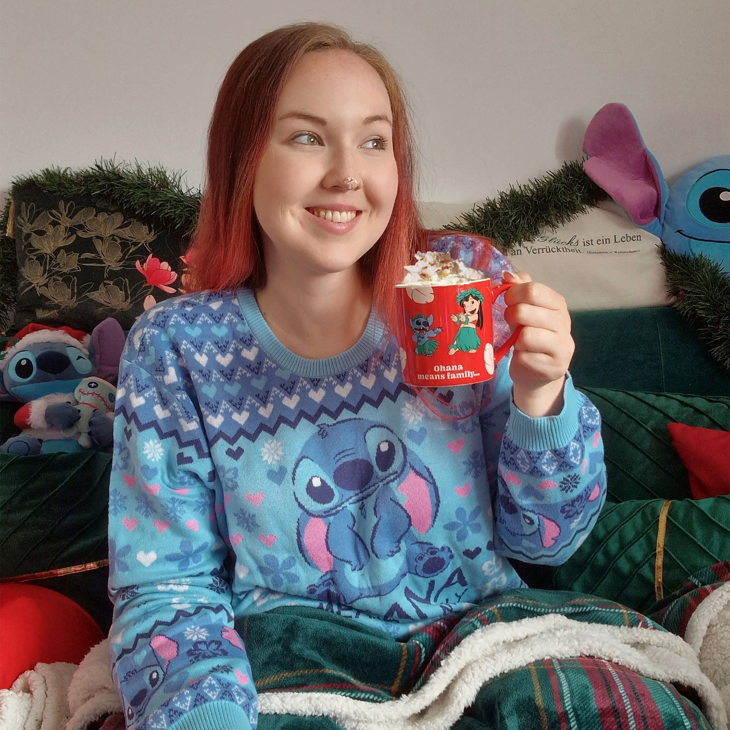 Produktbild Lilo & Stitch - Ohana betyder familj Mugg