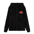 Produktbild Naruto - Akatsuki Plyschjacka med Huva svart