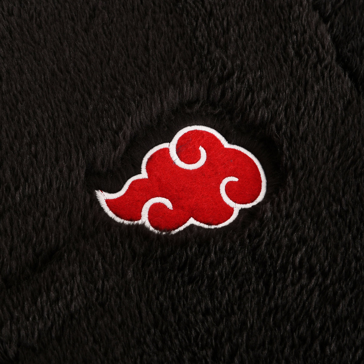 Produktbild Naruto - Akatsuki Plyschjacka med Huva svart