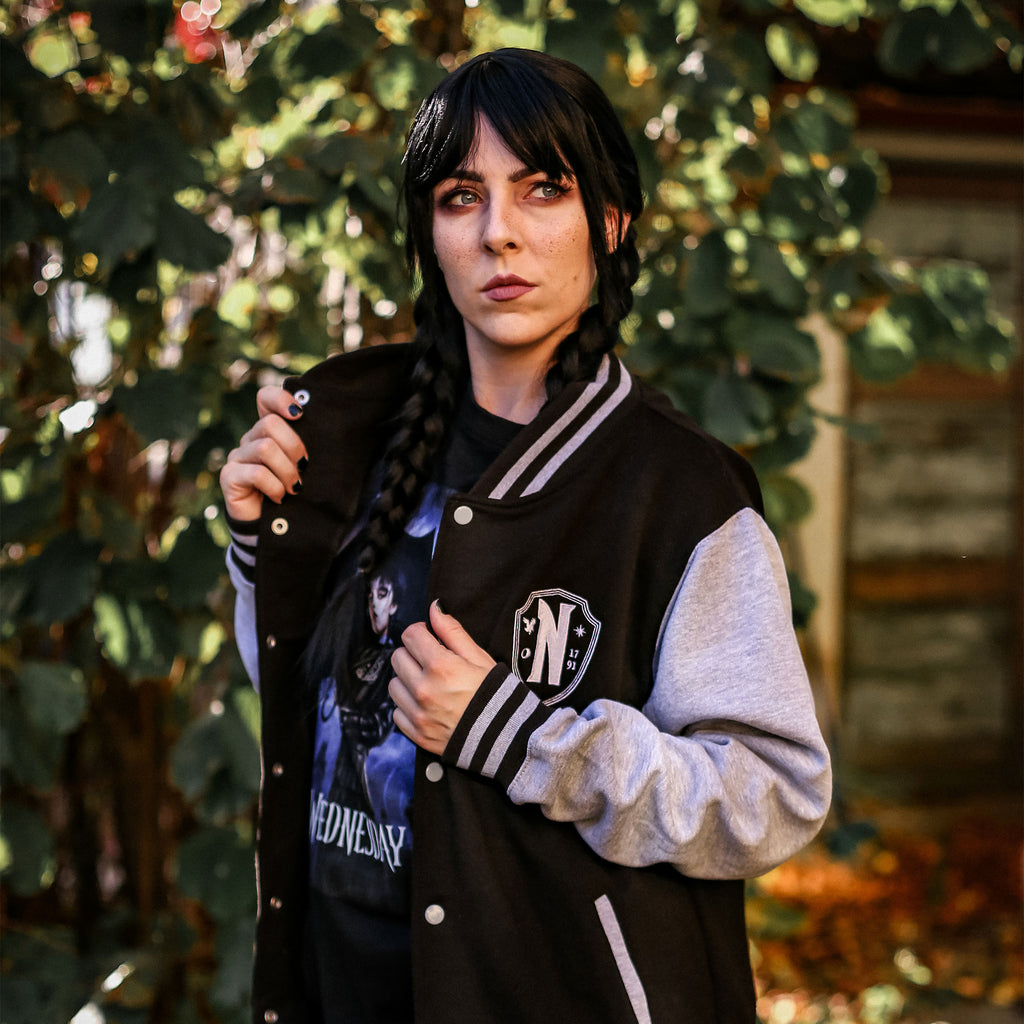 Produktbild Wednesday - Nevermore Academy Collegejacka