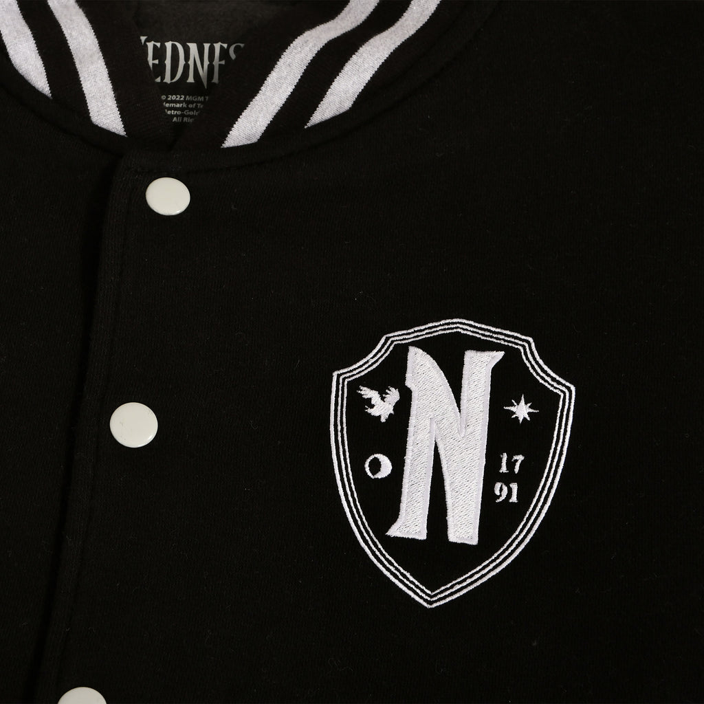 Produktbild Wednesday - Nevermore Academy Collegejacka