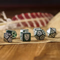 Produktbild Harry Potter - Slytherin RPG Tärningsset 7-delat grönt