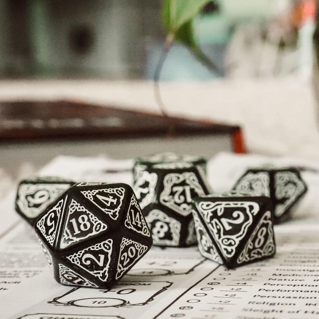 Produktbild Harry Potter - Slytherin RPG Tärningsset 7-delat grönt