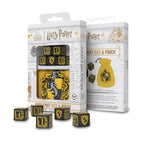 Produktbild Harry Potter - Hufflepuff RPG Tärningsset 5 delar med påse gul