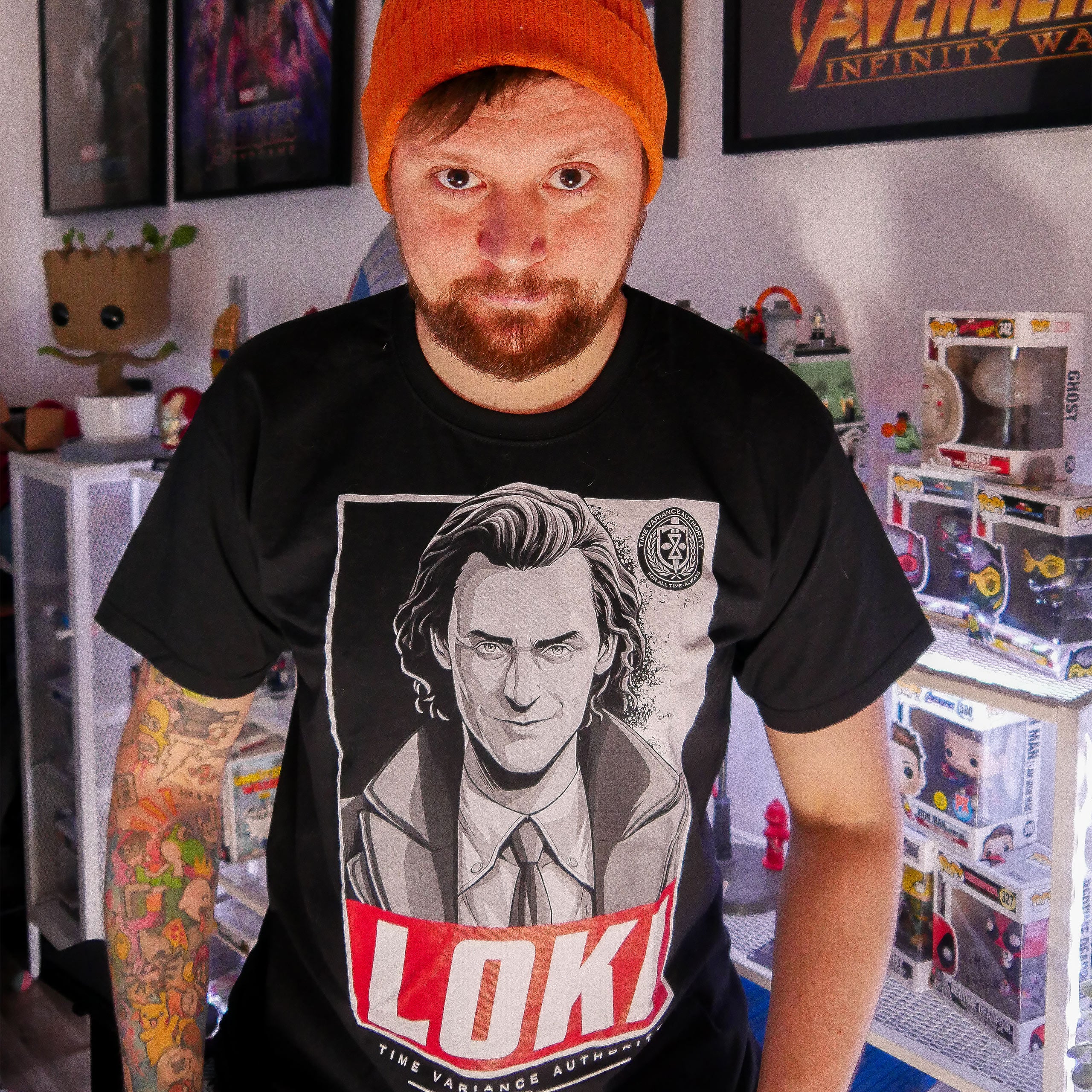 Produktbild Loki Square T-shirt svart