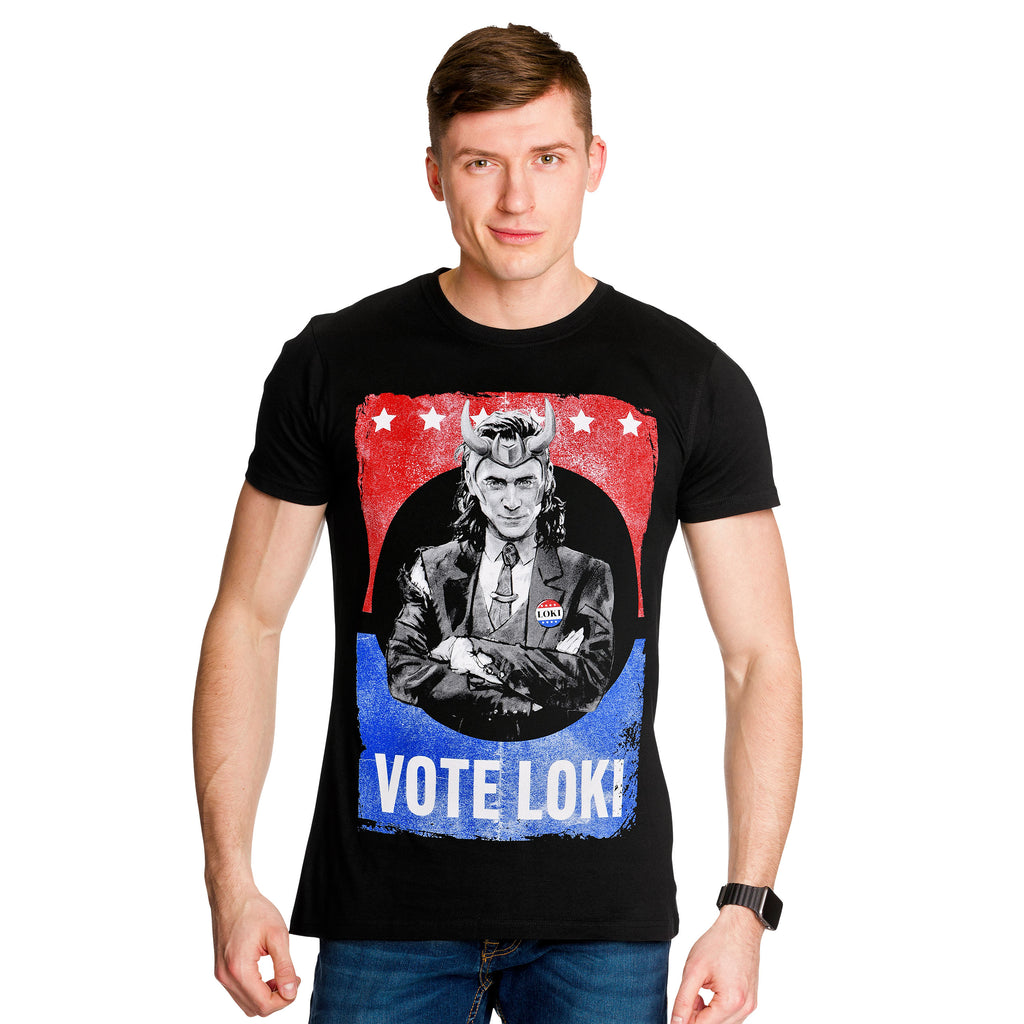Produktbild Loki - Vote Loki T-shirt svart