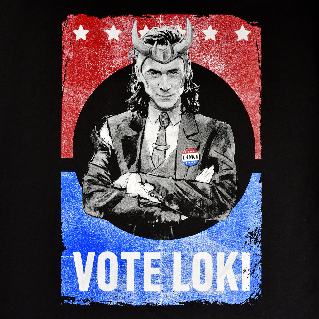 Produktbild Loki - Vote Loki T-shirt svart