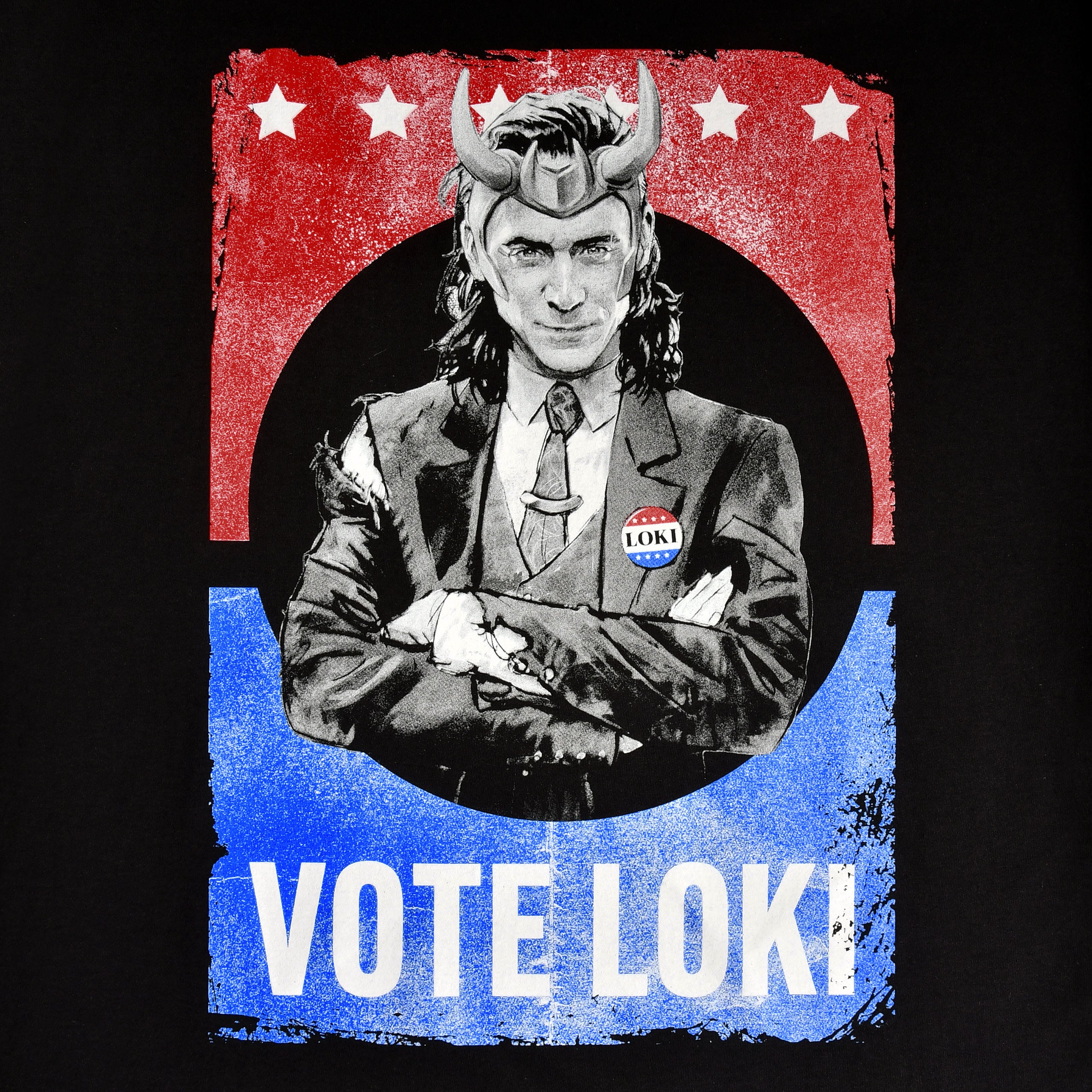 Produktbild Loki - Vote Loki T-shirt svart