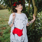 Produktbild Nalle Puh - Oversize T-shirt vit
