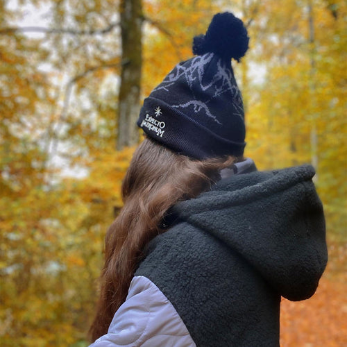 Produktbild Harry Potter - Expecto Patronum mössa med tofs svart