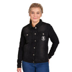 Produktbild Wednesday - Svart jeansjacka Nevermore Academy