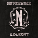 Produktbild Wednesday - Svart jeansjacka Nevermore Academy