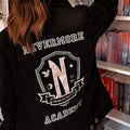 Produktbild Wednesday - Svart jeansjacka Nevermore Academy