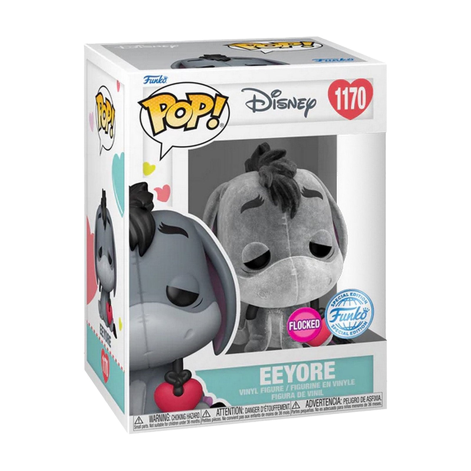 Produktbild Nalle Puh - Ior med hjärta Funko Pop figur