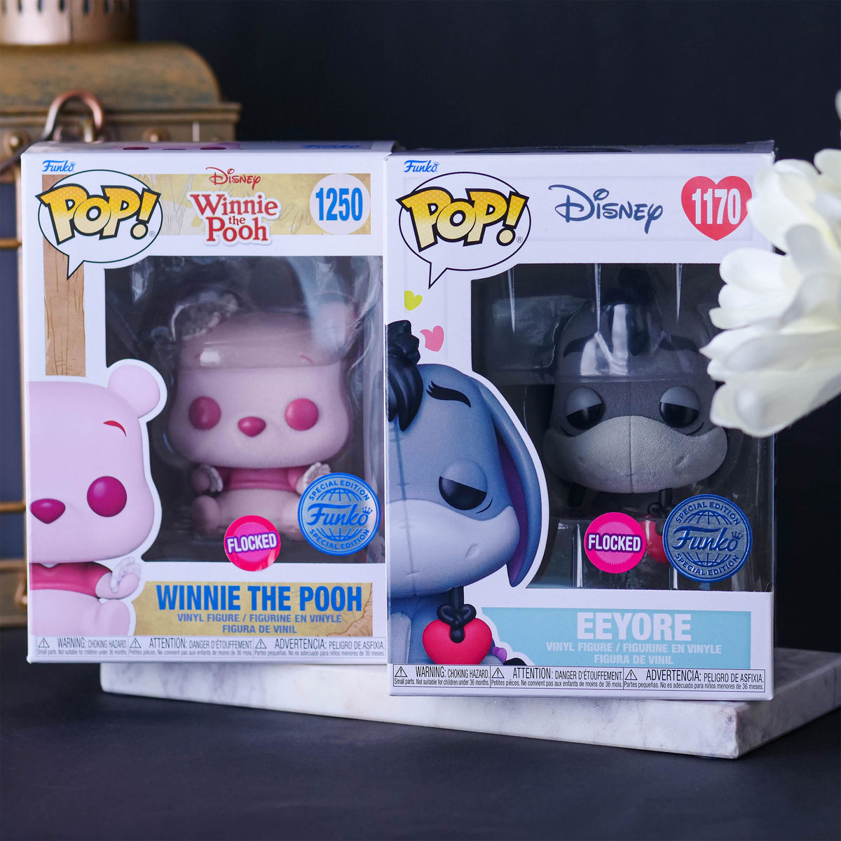 Produktbild Nalle Puh - Ior med hjärta Funko Pop figur