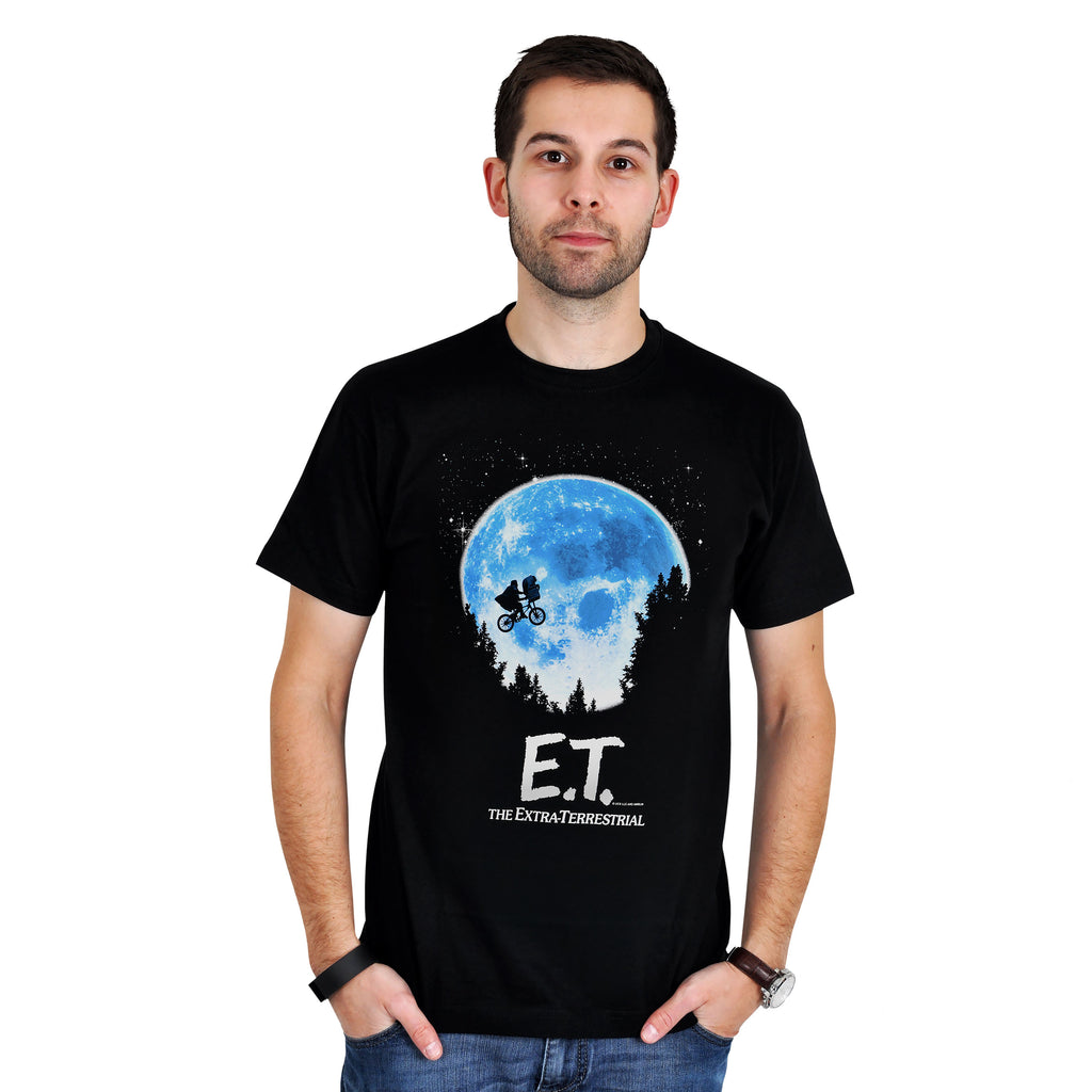 Produktbild E.T. - Måne Lyser i Mörkret T-shirt svart