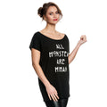 Produktbild American Horror Story - Alla monster är människor T-shirt dam loose fit svart