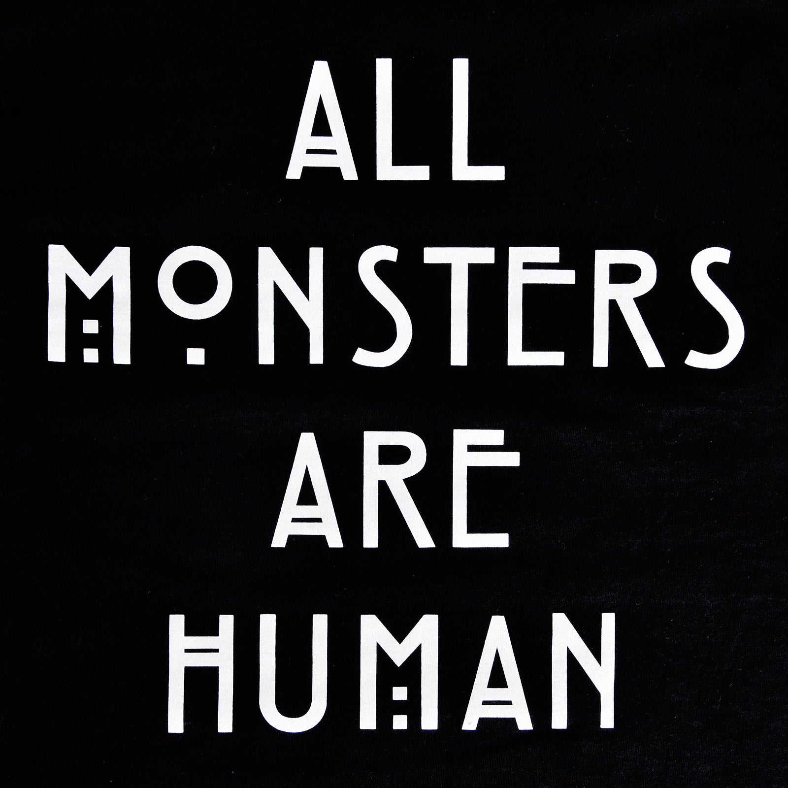 Produktbild American Horror Story - Alla monster är människor T-shirt dam loose fit svart