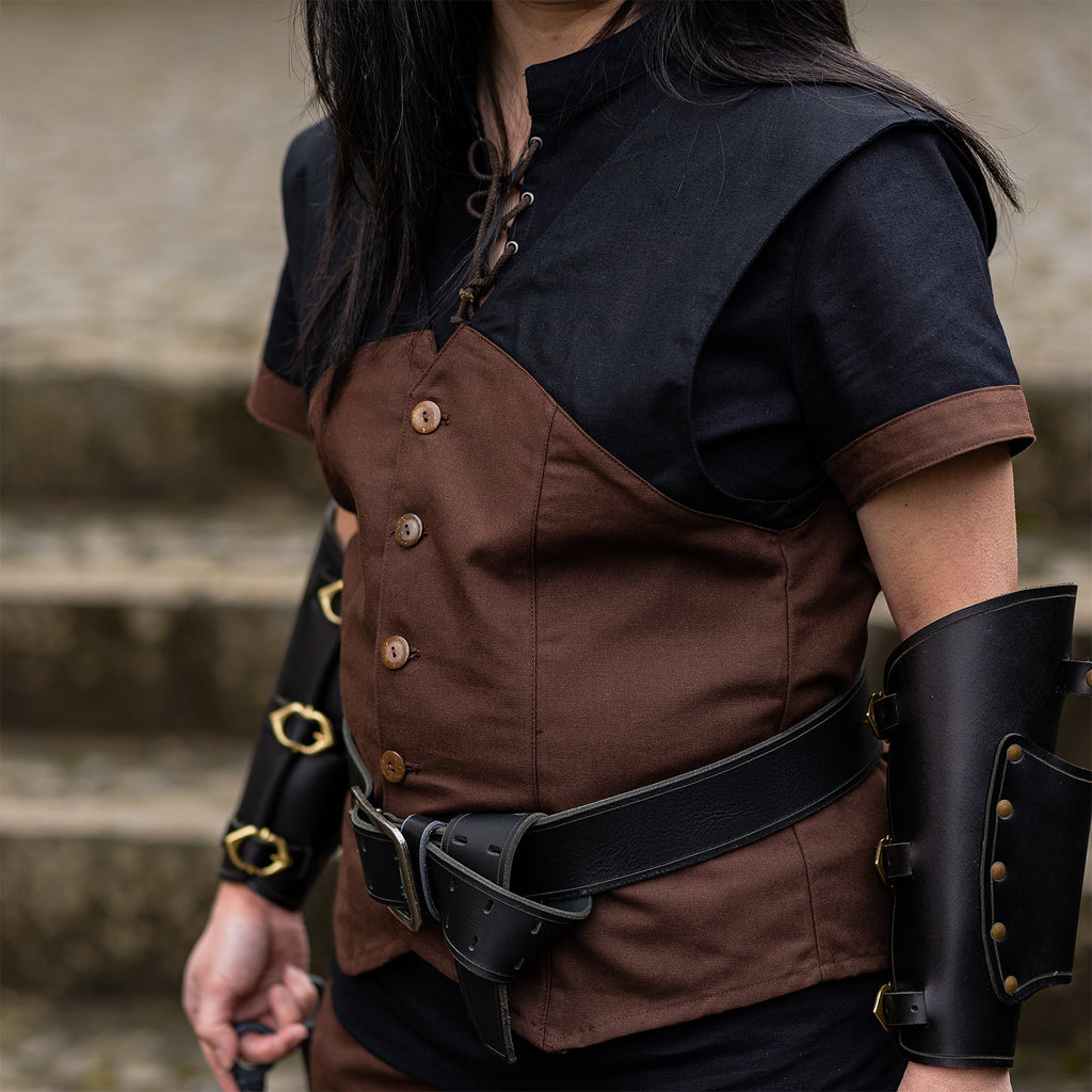 Produktbild Dungeons & Dragons - Tjuv Huva Väst brun