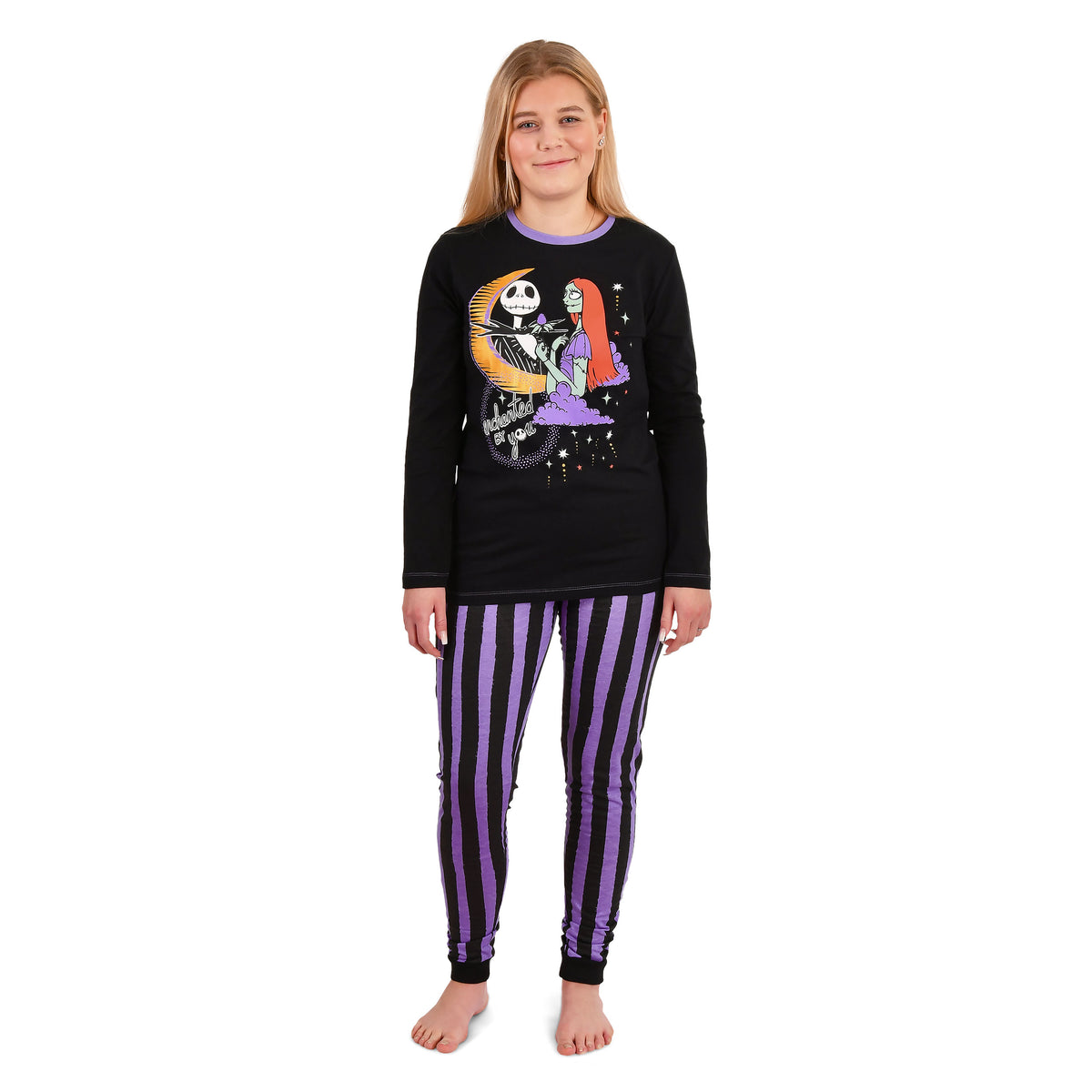 Produktbild Jack och Sally Pyjamas - Nightmare Before Christmas