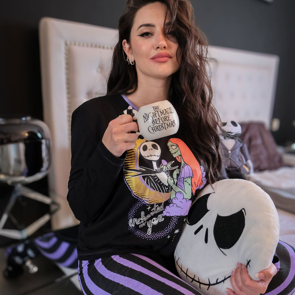 Produktbild Jack och Sally Pyjamas - Nightmare Before Christmas