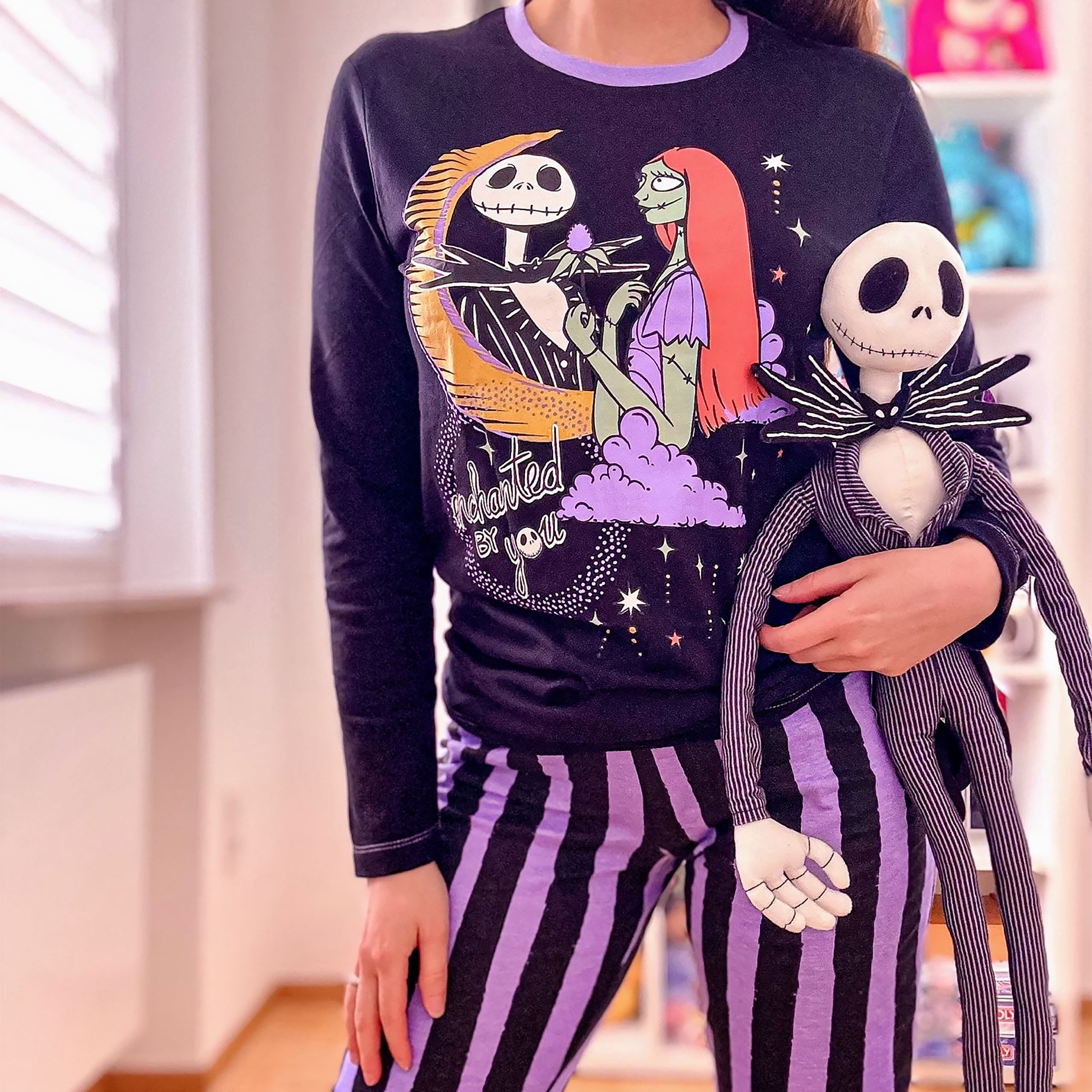 Produktbild Jack och Sally Pyjamas - Nightmare Before Christmas