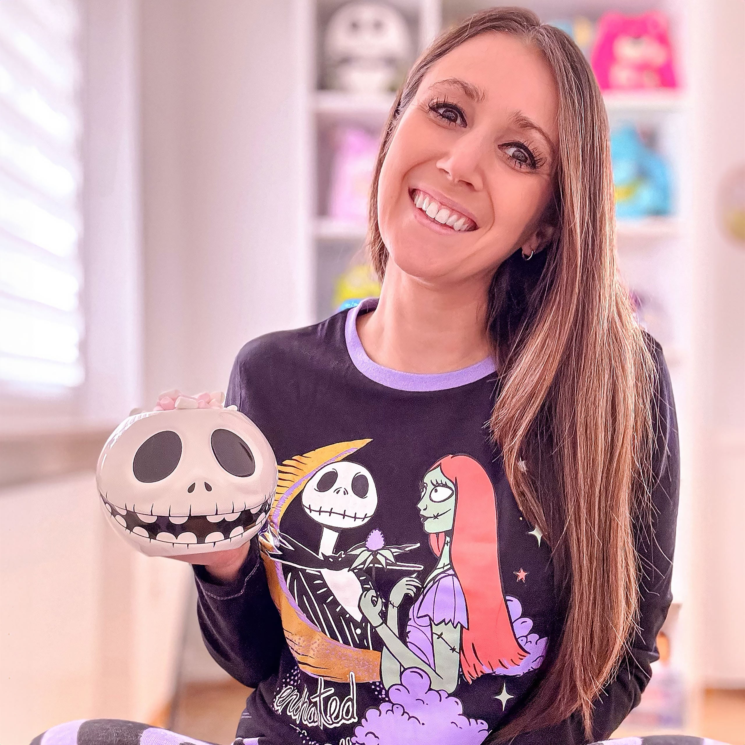 Produktbild Jack och Sally Pyjamas - Nightmare Before Christmas