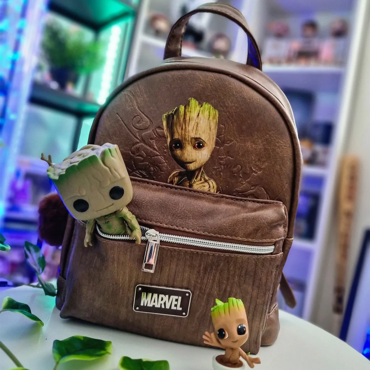 Produktbild Guardians of the Galaxy - Groot Mini Ryggsäck brun