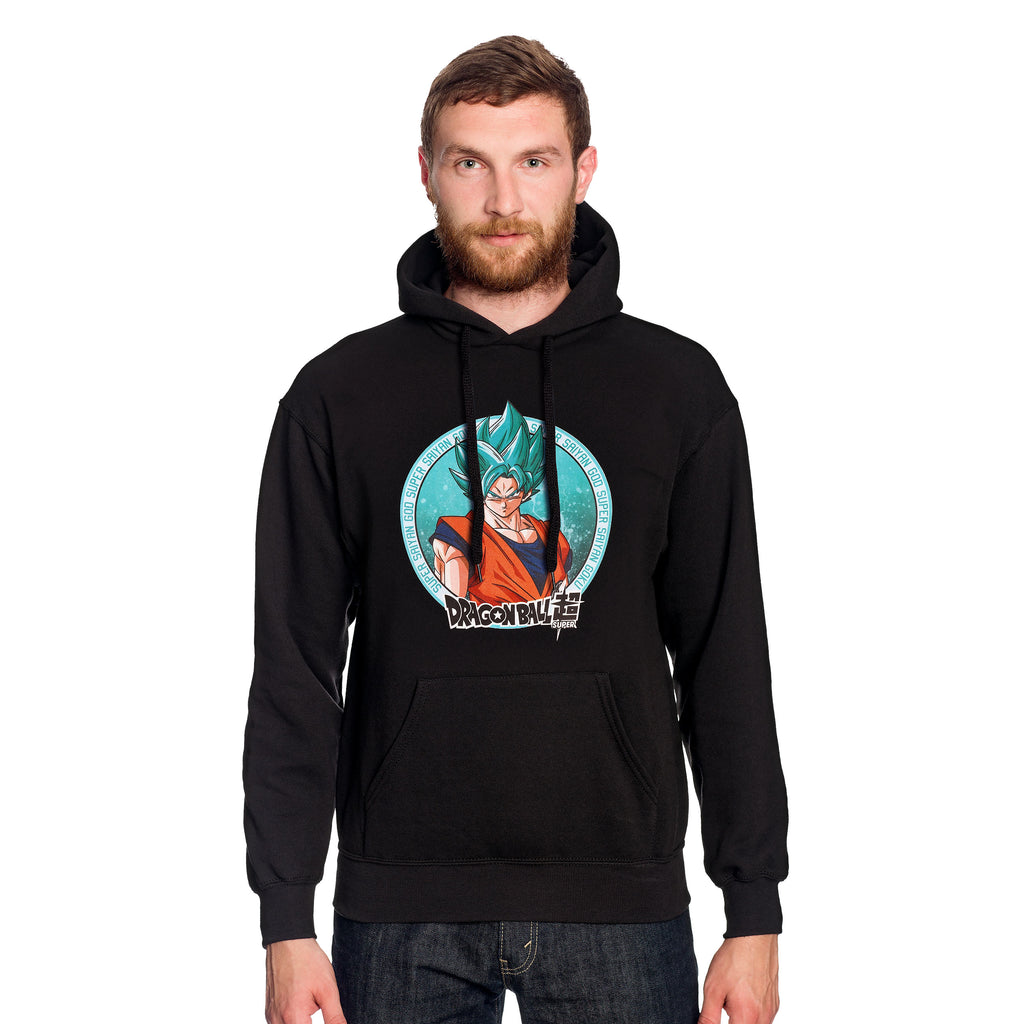 Produktbild Dragon Ball Super - Goku Super Saiyan Blue Hoodie svart
