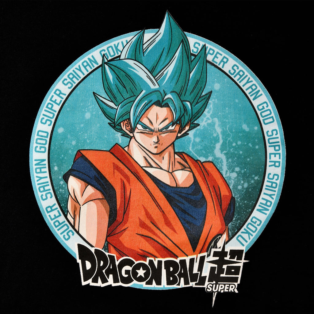 Produktbild Dragon Ball Super - Goku Super Saiyan Blue Hoodie svart