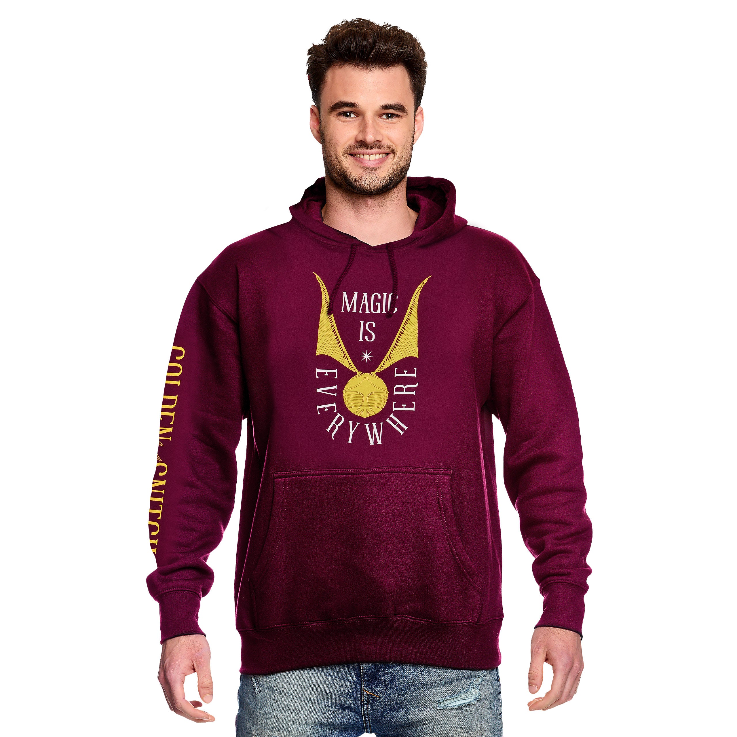 Product image Harry Potter - Golden Snitch Hoodie Red