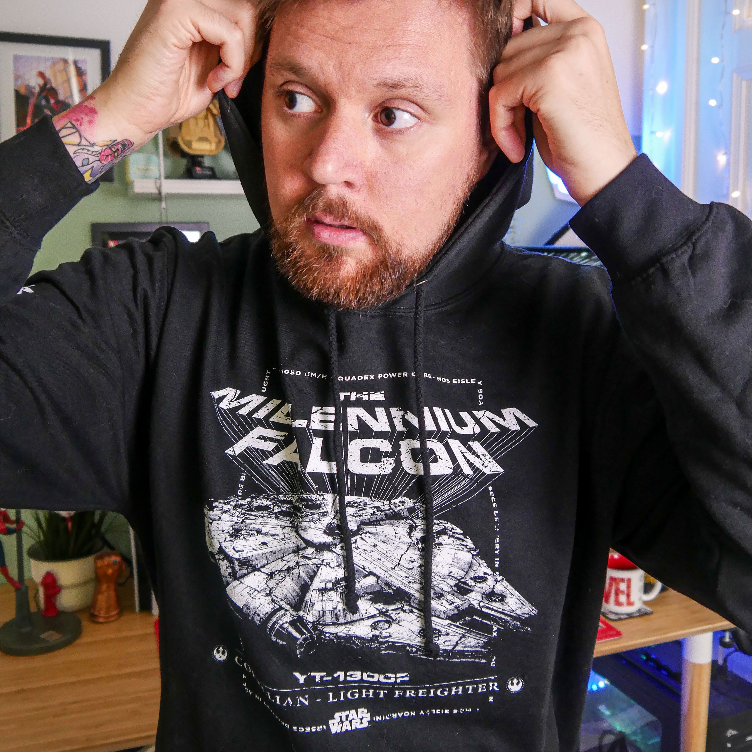 Product image Star Wars - Millennium Falcon Mos Eisley Boarding 94 Hoodie