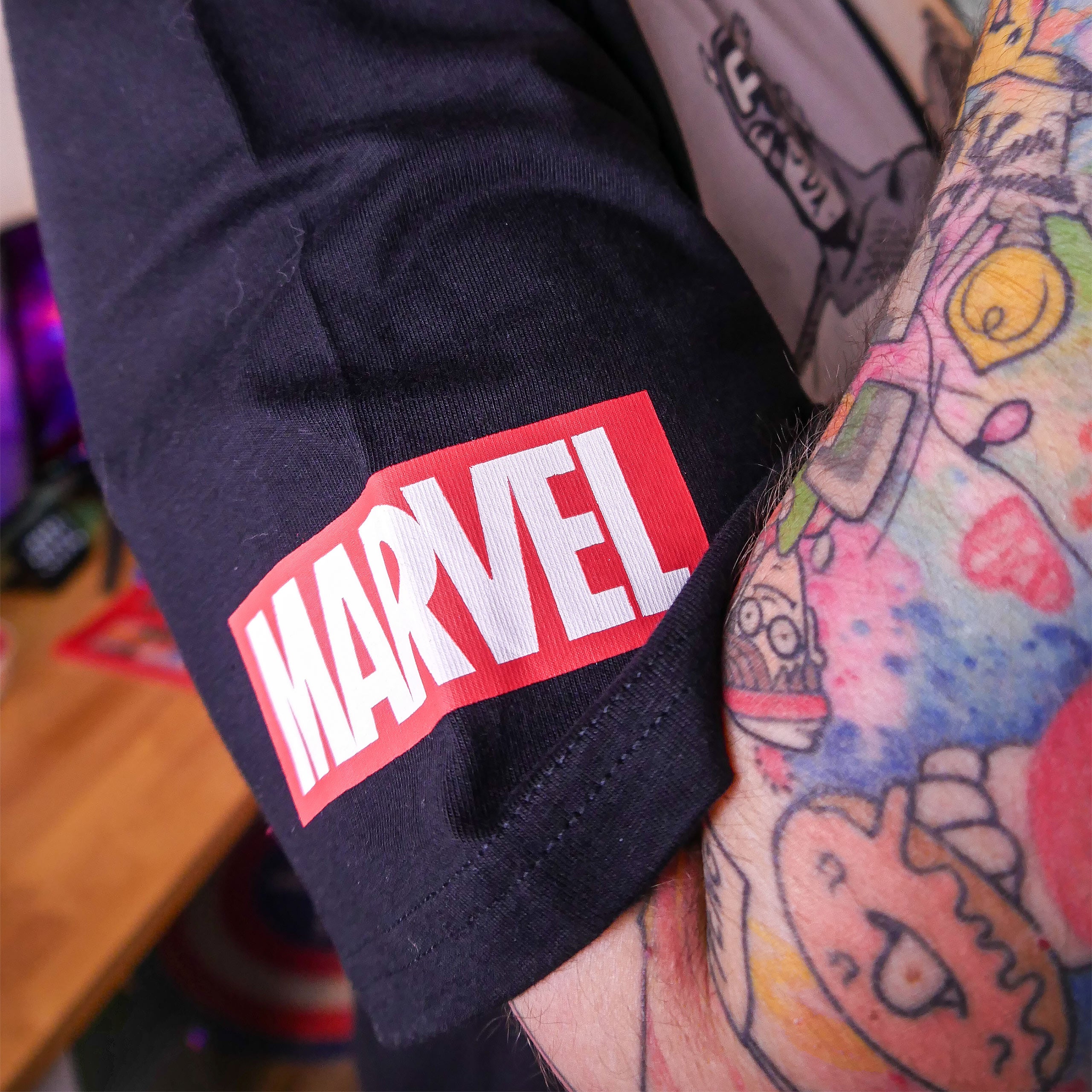 Produktbild Marvel Comics - Super Heroes Since 1939 Oversize T-Shirt svart