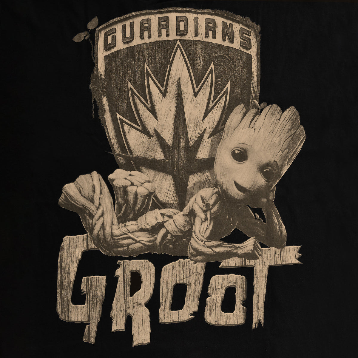 Produktbild Guardians of the Galaxy - Groot Oversize T-shirt svart
