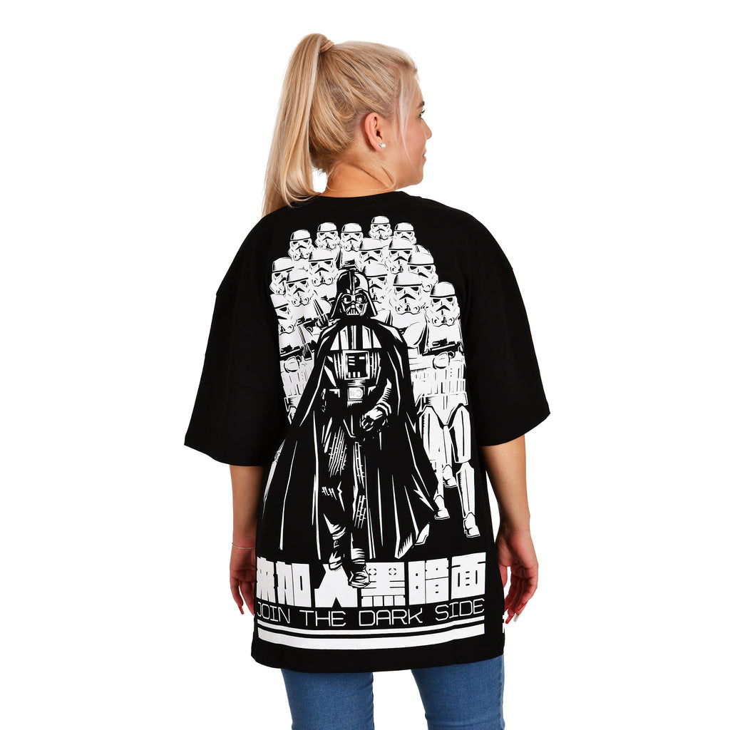 Produktbild Star Wars - Gå med i den mörka sidan Oversize T-shirt svart
