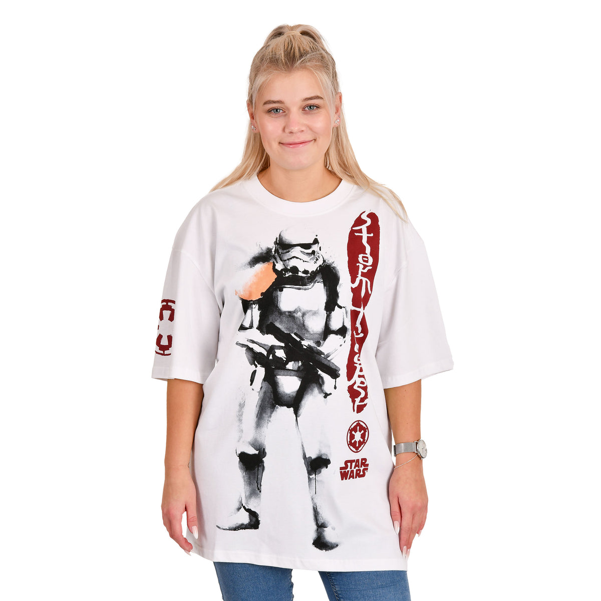 Produktbild Star Wars - Stormtrooper Oversize T-shirt vit
