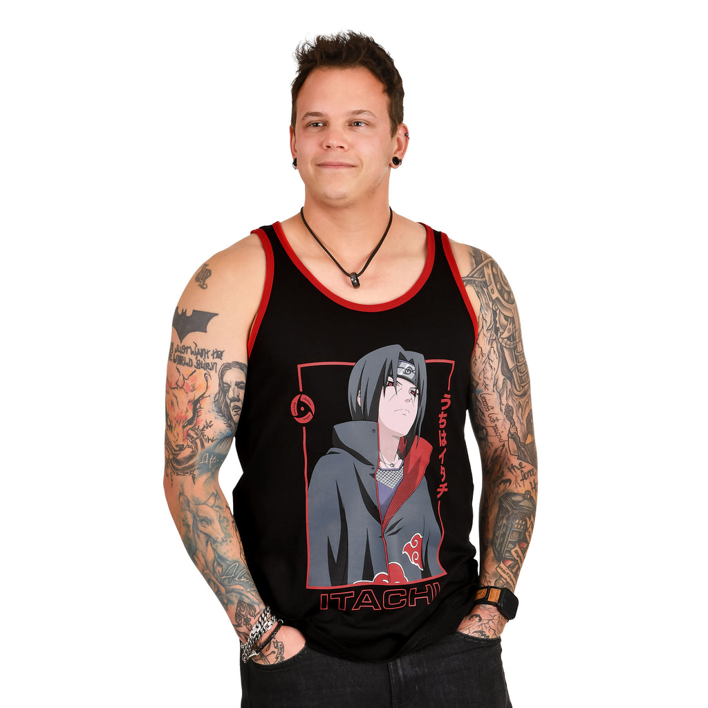 Produktbild Naruto - Itachi Uchiha Tank Top svart