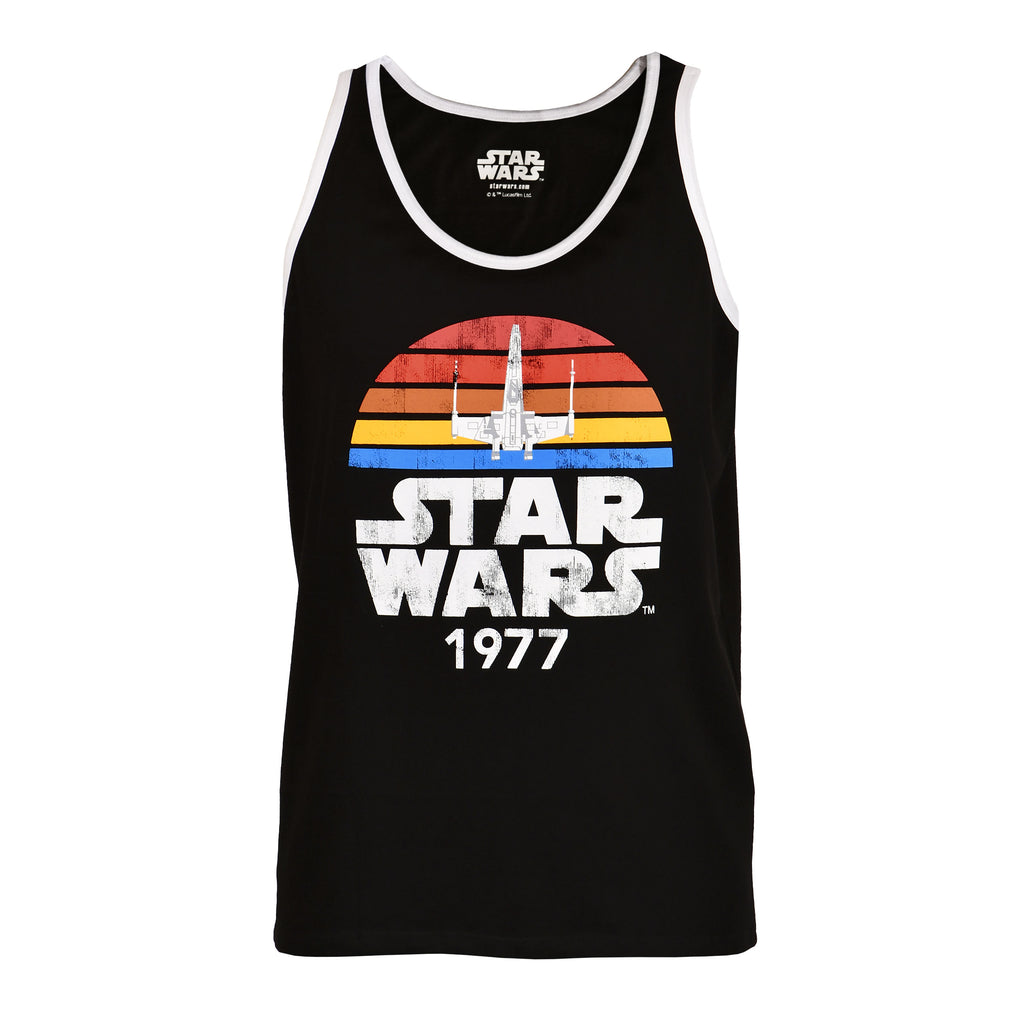 Produktbild Star Wars från 1977 Sliten Tanktop svart