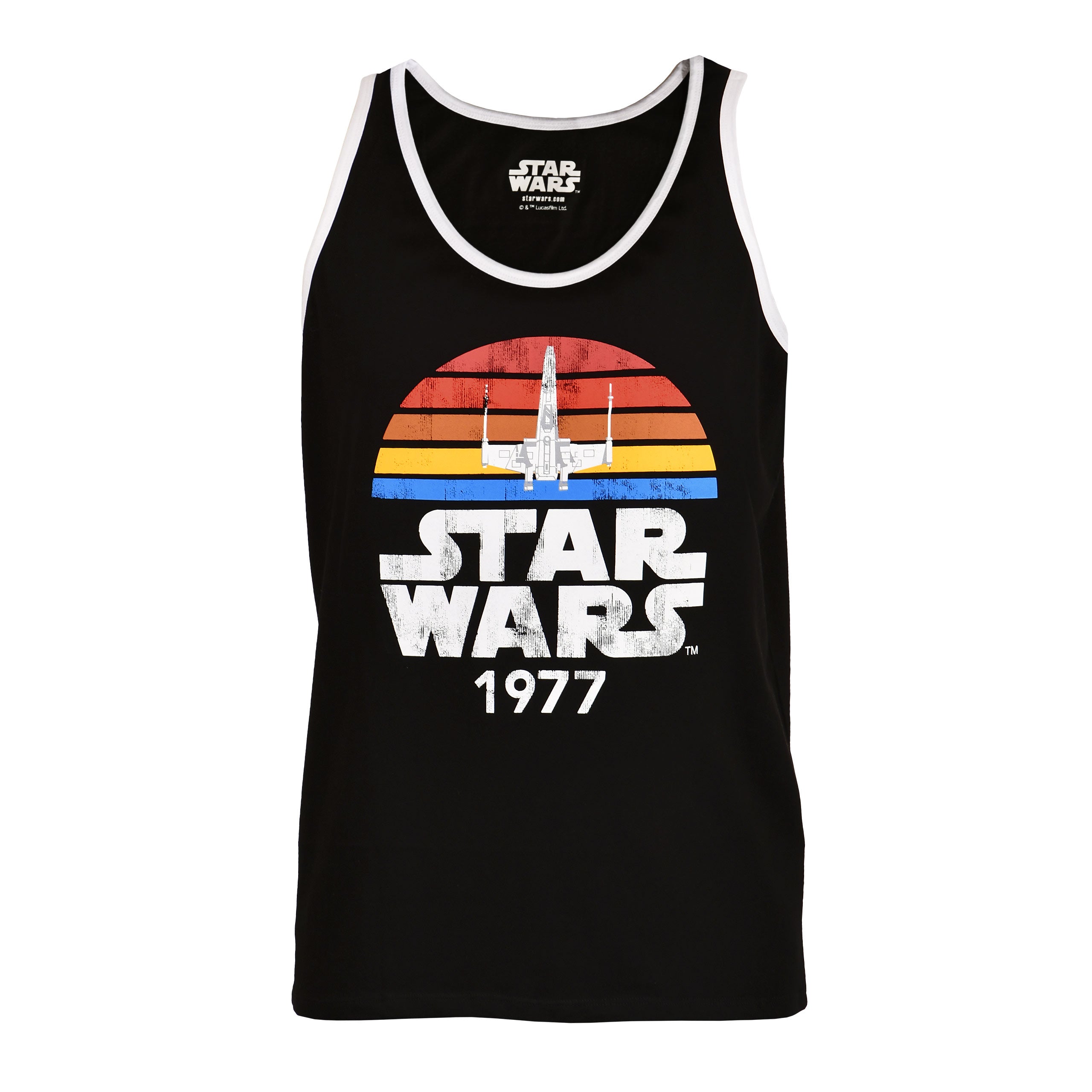Produktbild Star Wars från 1977 Sliten Tanktop svart