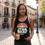 Produktbild Star Wars från 1977 Sliten Tanktop svart