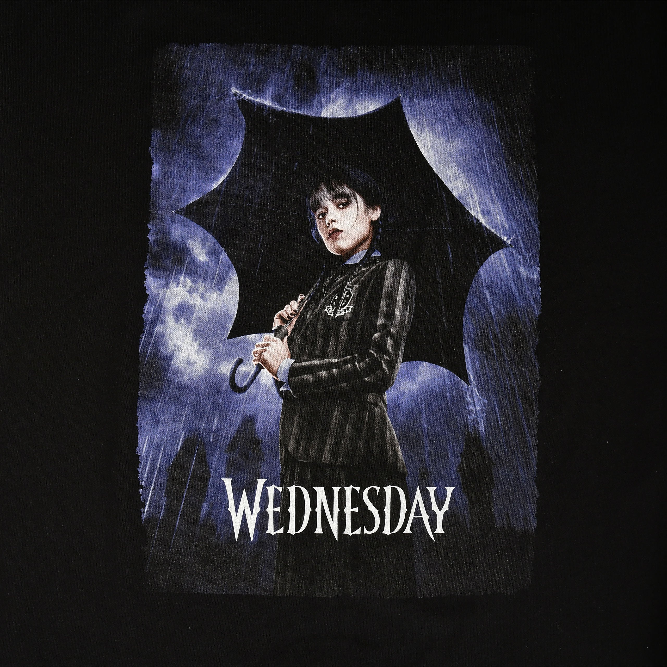 Produktbild Wednesday - Teaser Poster Oversize T-shirt svart