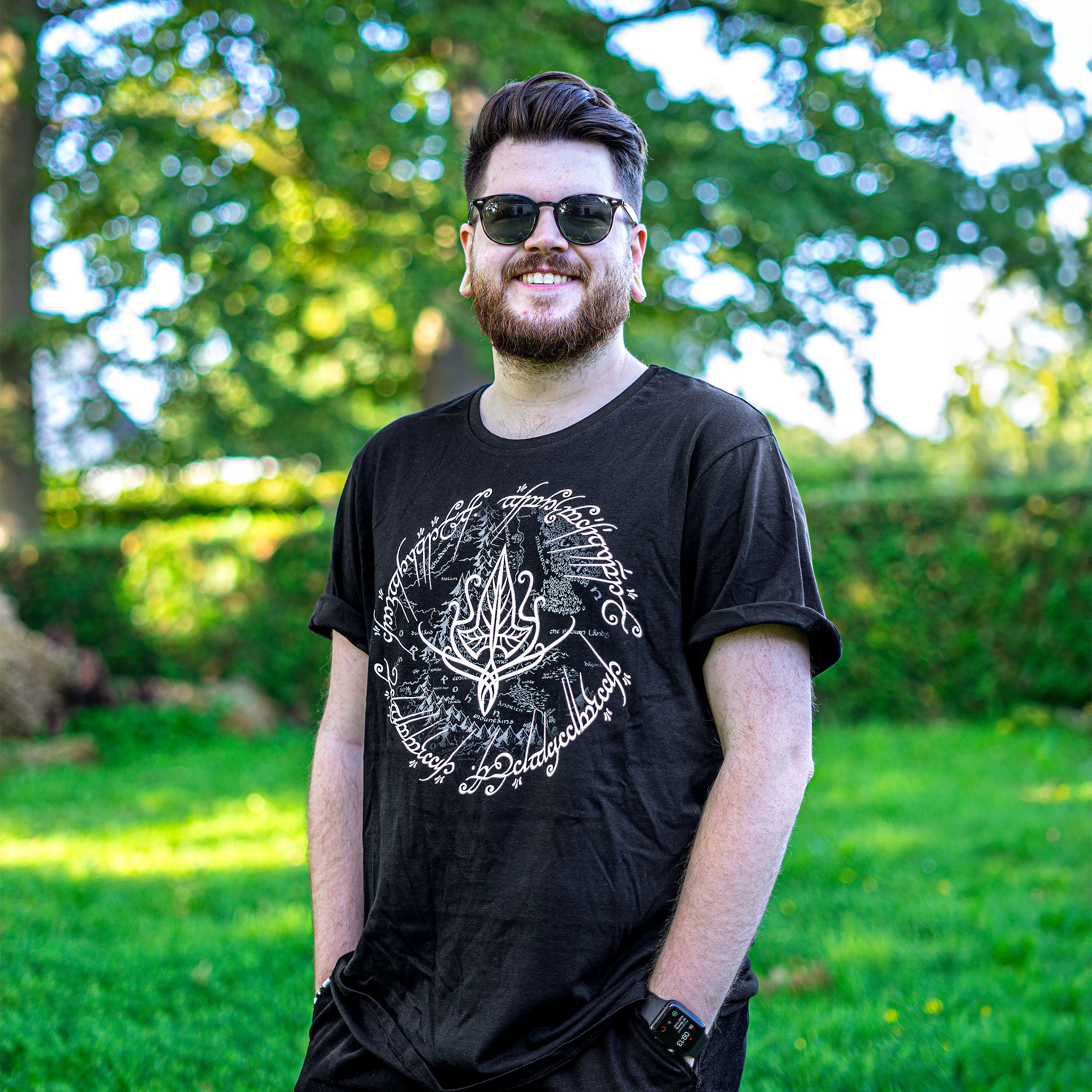 Product image The Lord of the Rings - Elven Leaf T-Shirt black